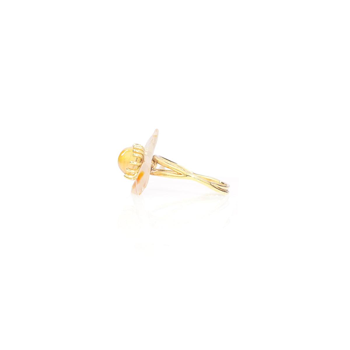 PETALE’A PASSION agate & crystal opal 14K gold ring by Duong Jewelry
color_22k-yellow-gold