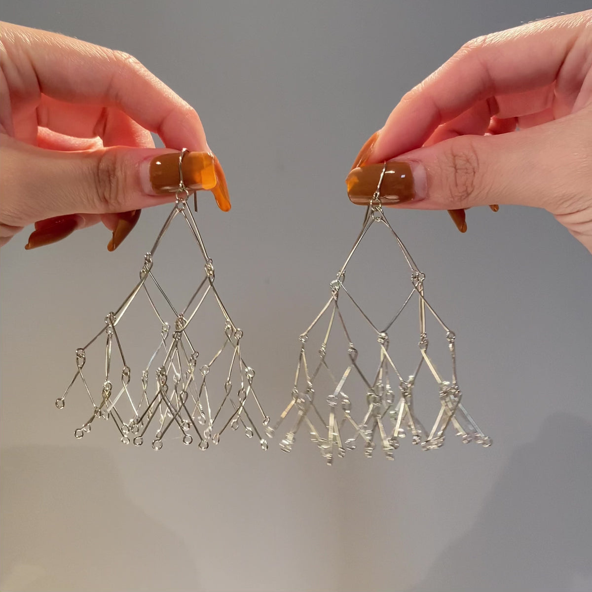 PRISCILLA silver earrings