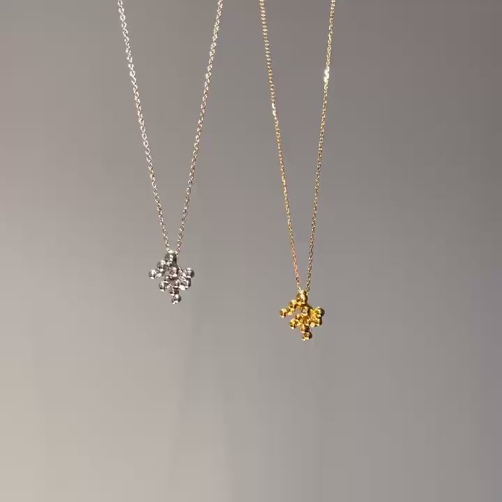 ROCIO TINY silver pendant