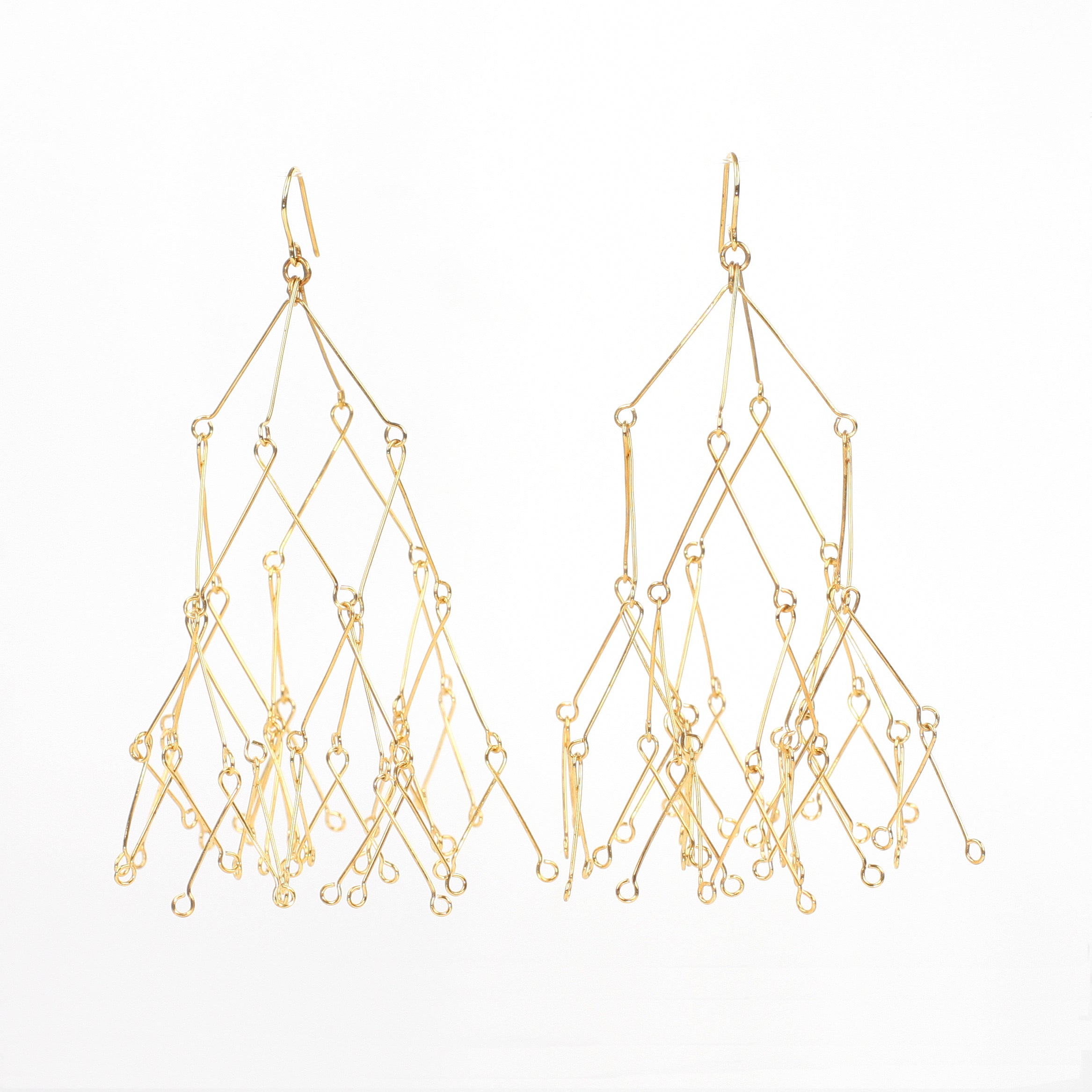 PRISCILLA sterling silver earrings by Duong Jewelry
#color_22k-yellow-gold