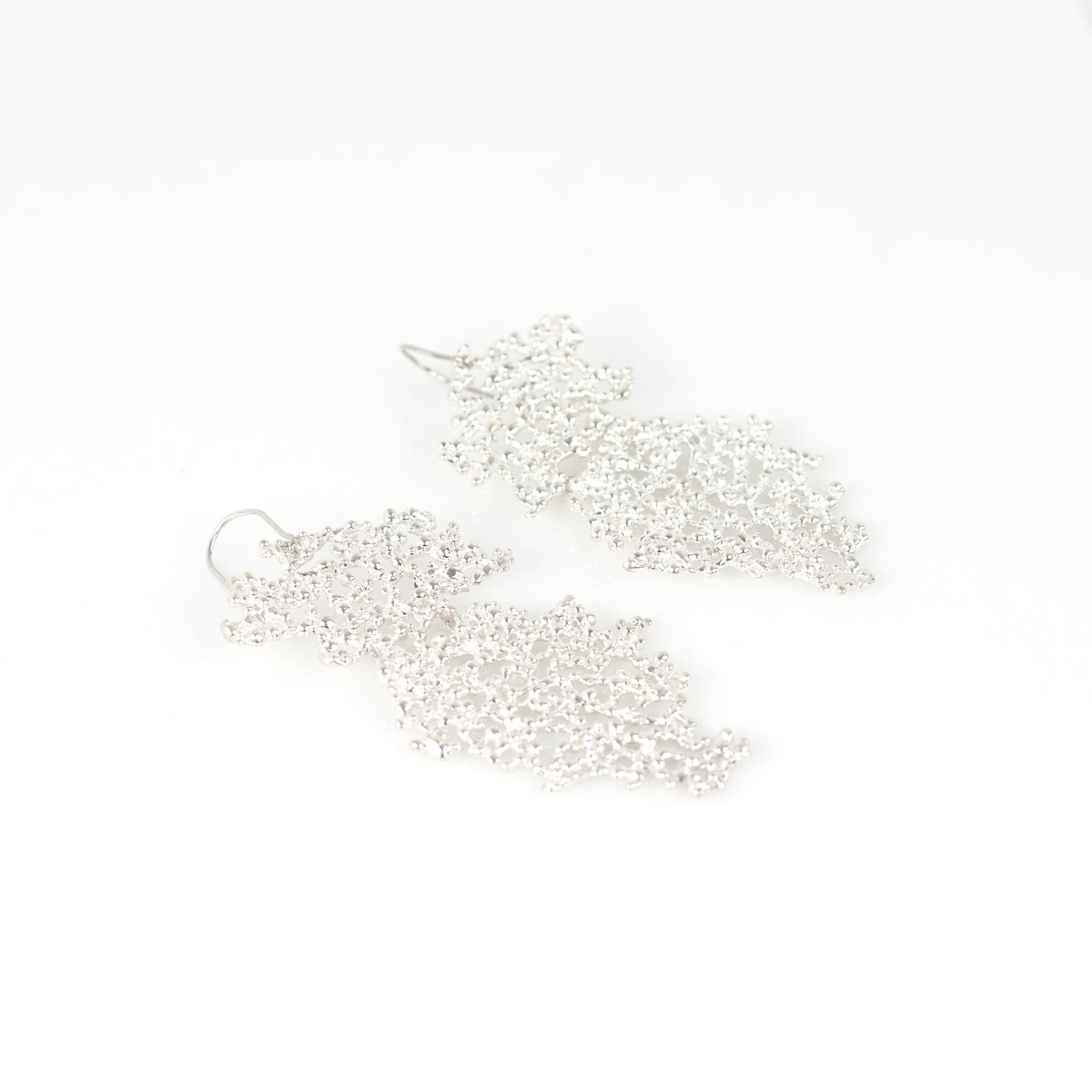 ROCIO DOUBLE sterling silver earrings by Duong Jewelry
#color_no-plating