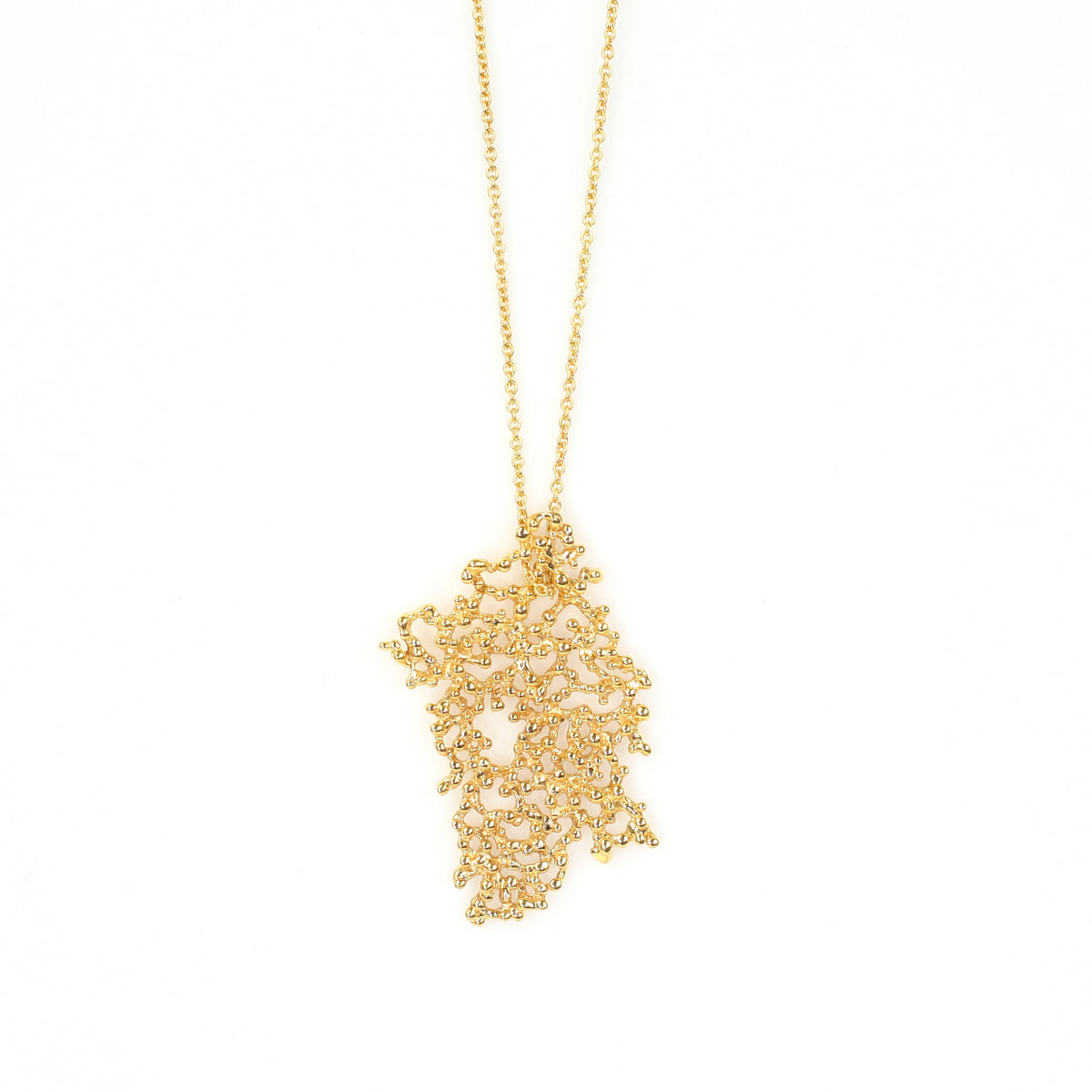ROCIO SINGLE brass pendant by Duong Jewelry
#color_22k-yellow-gold
