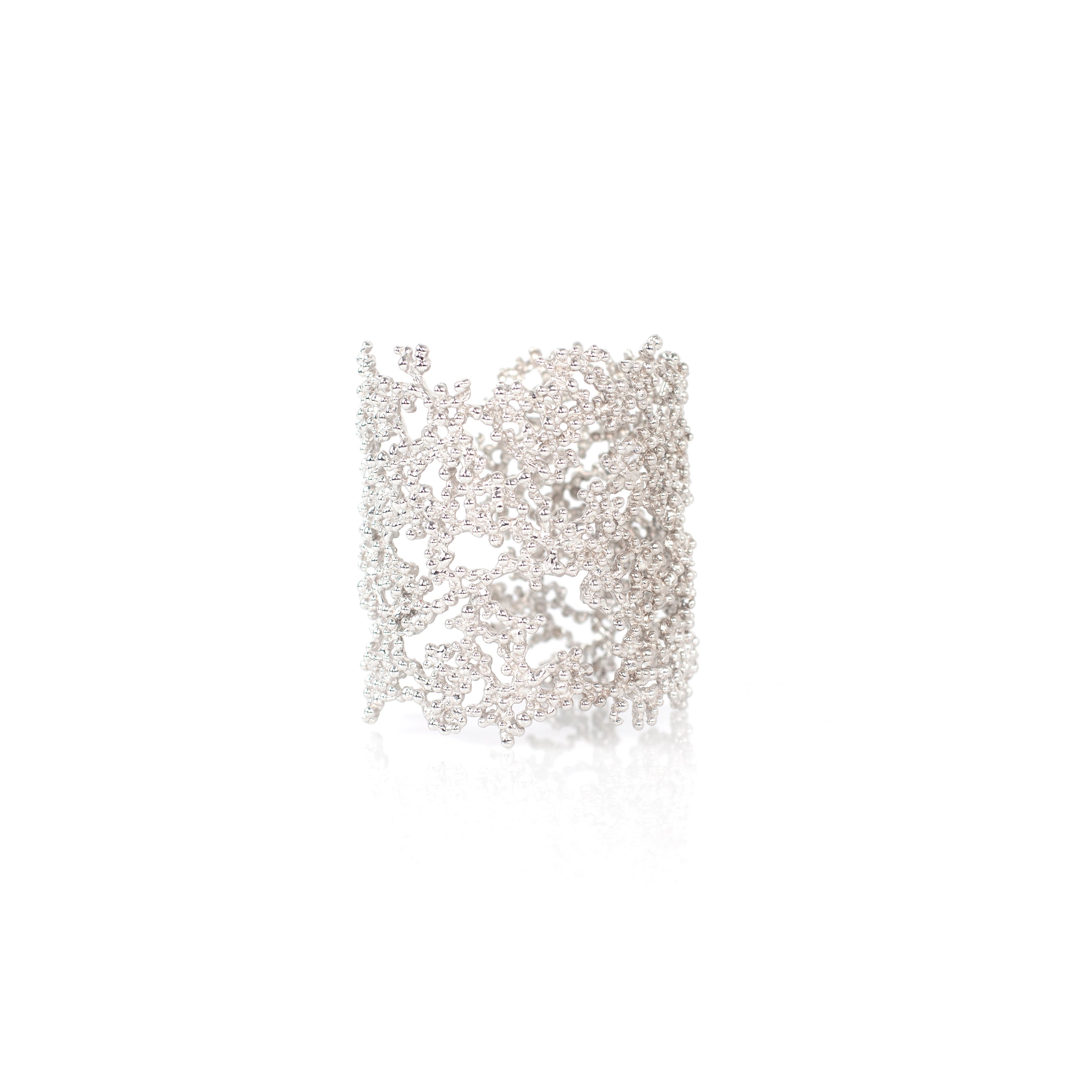 ROCIO sterling silver cuff by Duong Jewelry
#color_no-plating