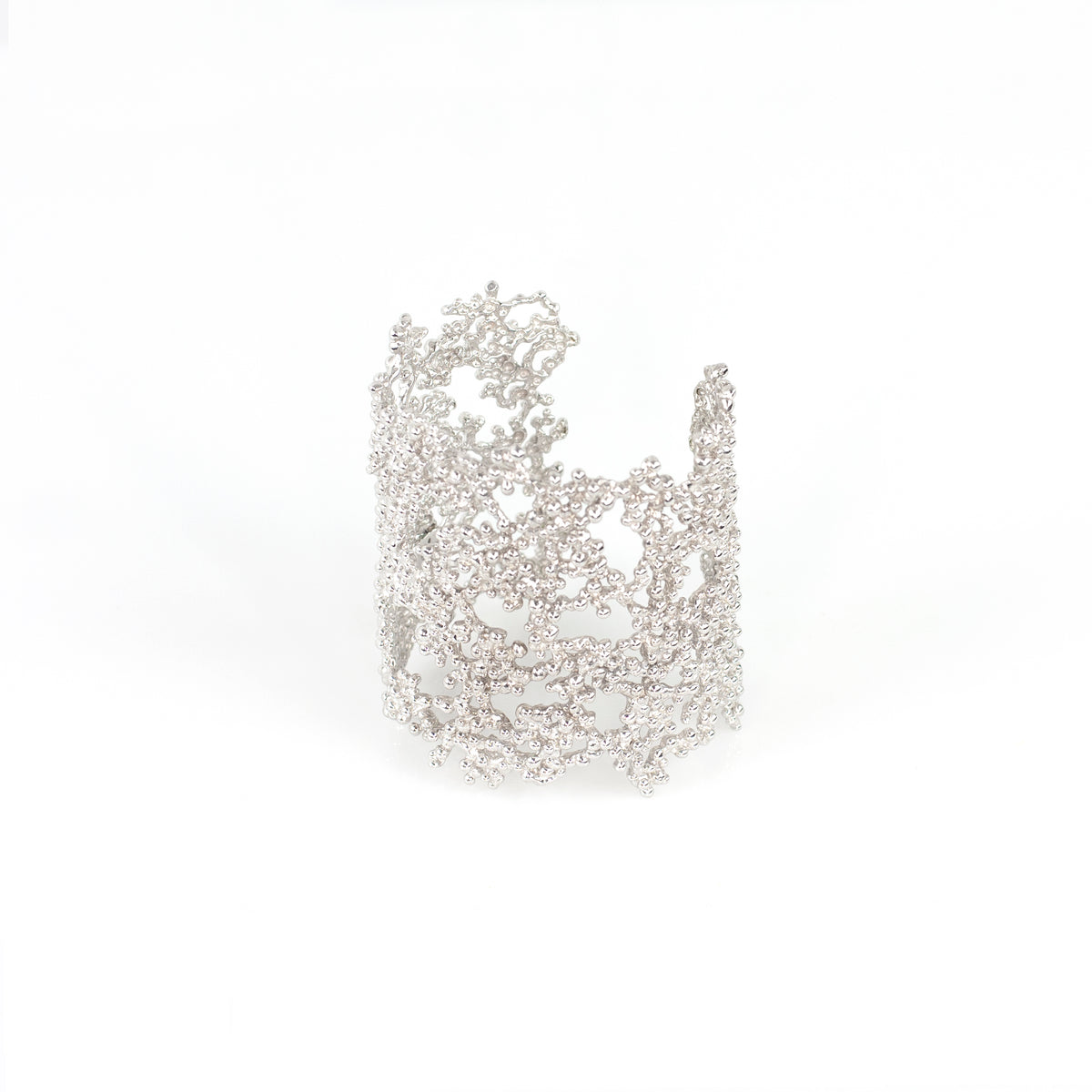 ROCIO sterling silver cuff by Duong Jewelry
#color_no-plating