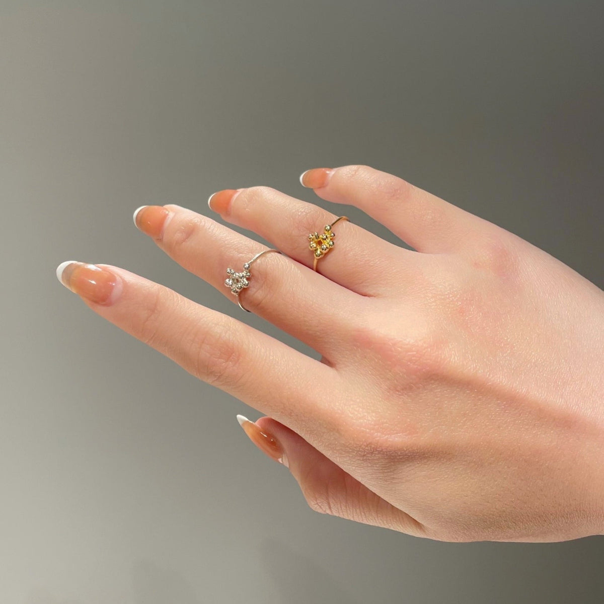 ROCIO TINY PLAIN silver ring