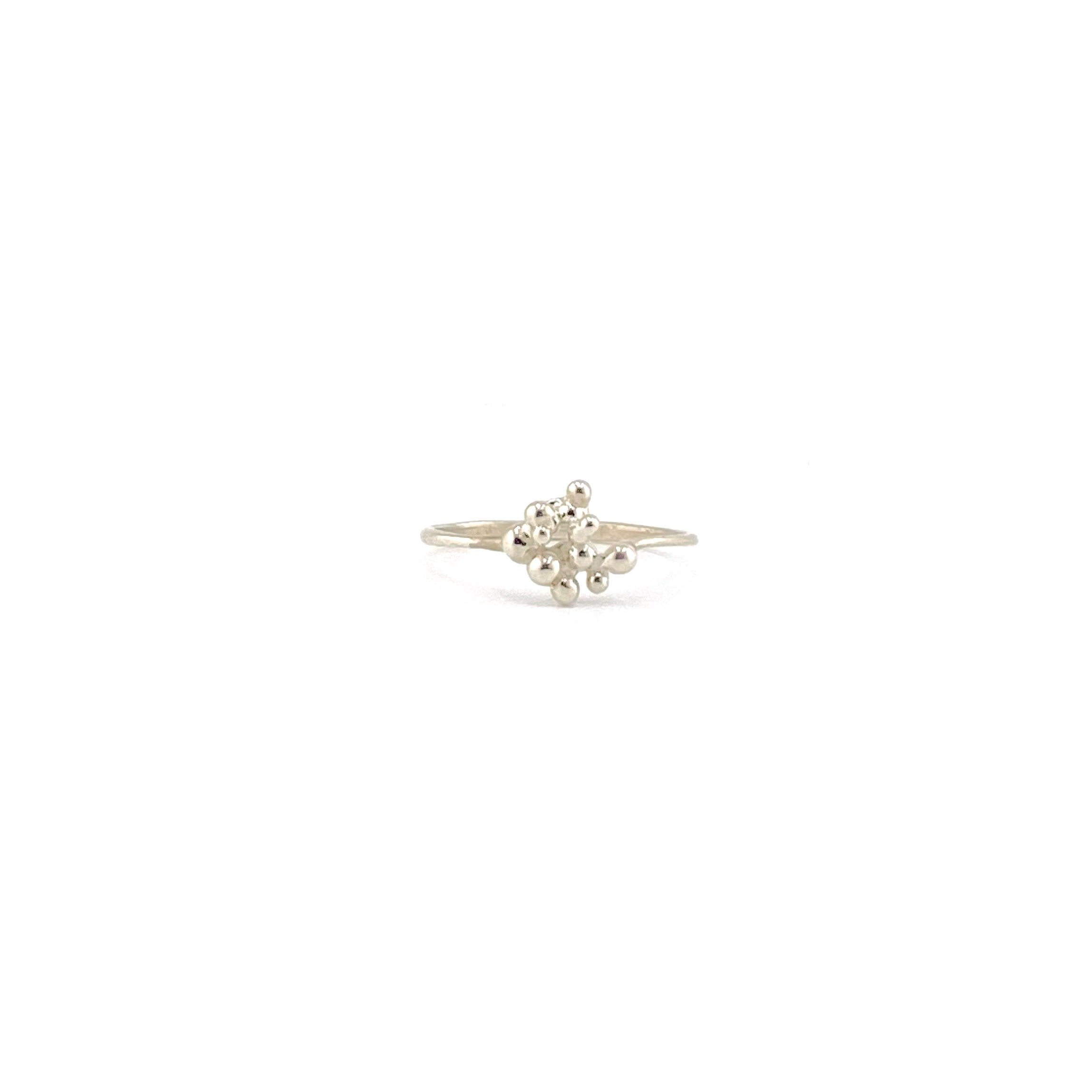 ROCIO TINY PLAIN sterling silver rings by Duong Jewelry
#color_no-plating