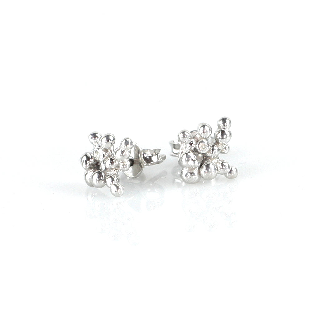 ROCIO TINY sterling silver earrings by Duong Jewelry
#color_no-plating