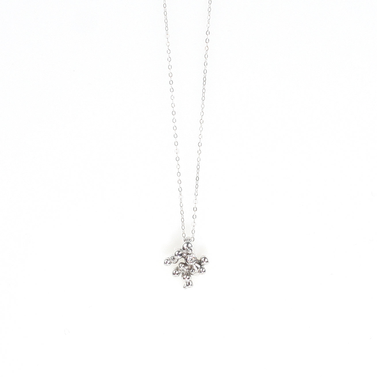ROCIO TINY sterling silver pendant by Duong Jewelry
#color_no-plating