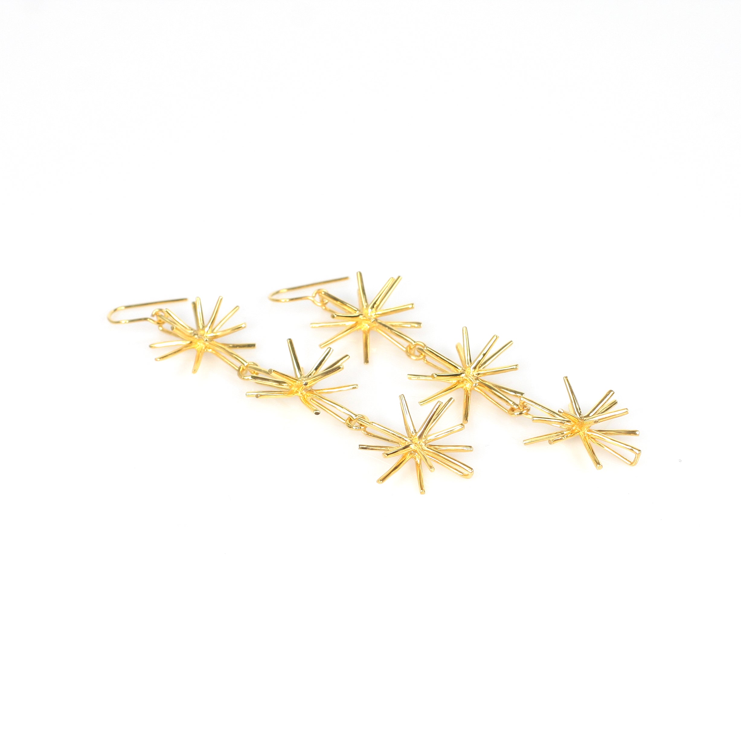 STARDOM sterling silver earrings by Duong Jewelry
#color_22k-yellow-gold